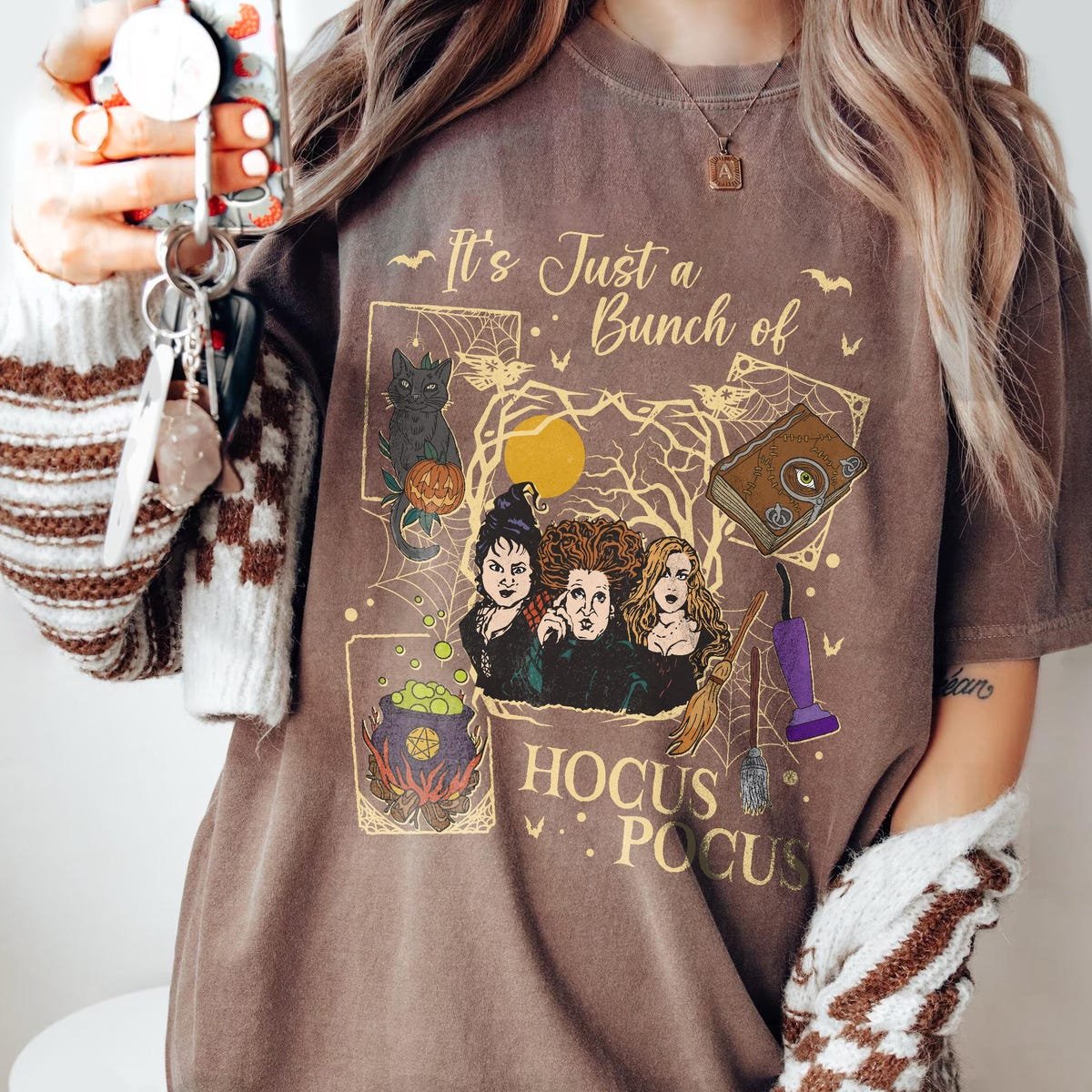 Vintage Hocus Pocus Shirt Sanderson Sisters Halloween Tee Disneyland 2025