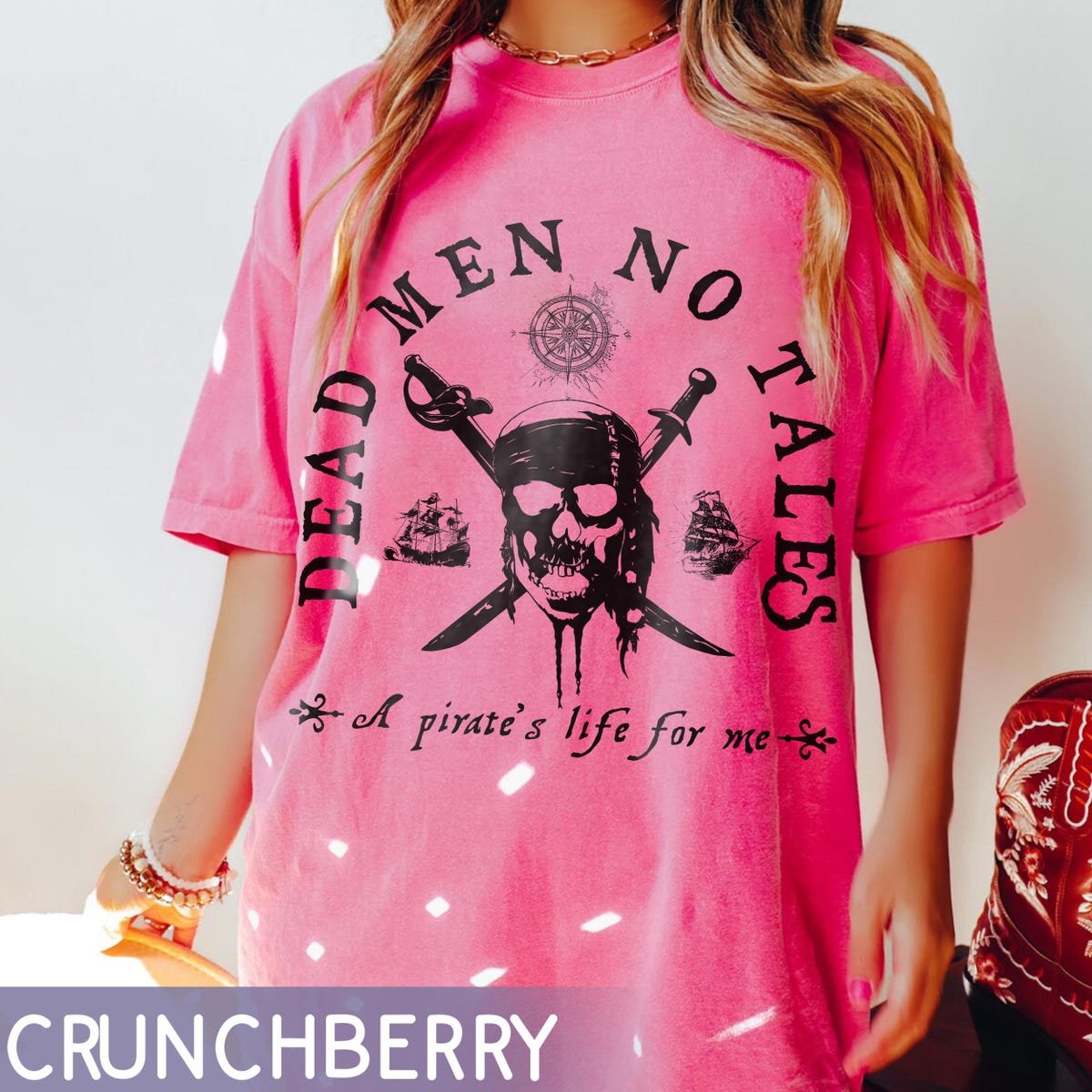 Vintage Pirates of the Caribbean Shirt Dead Men Tell No Tales Tee