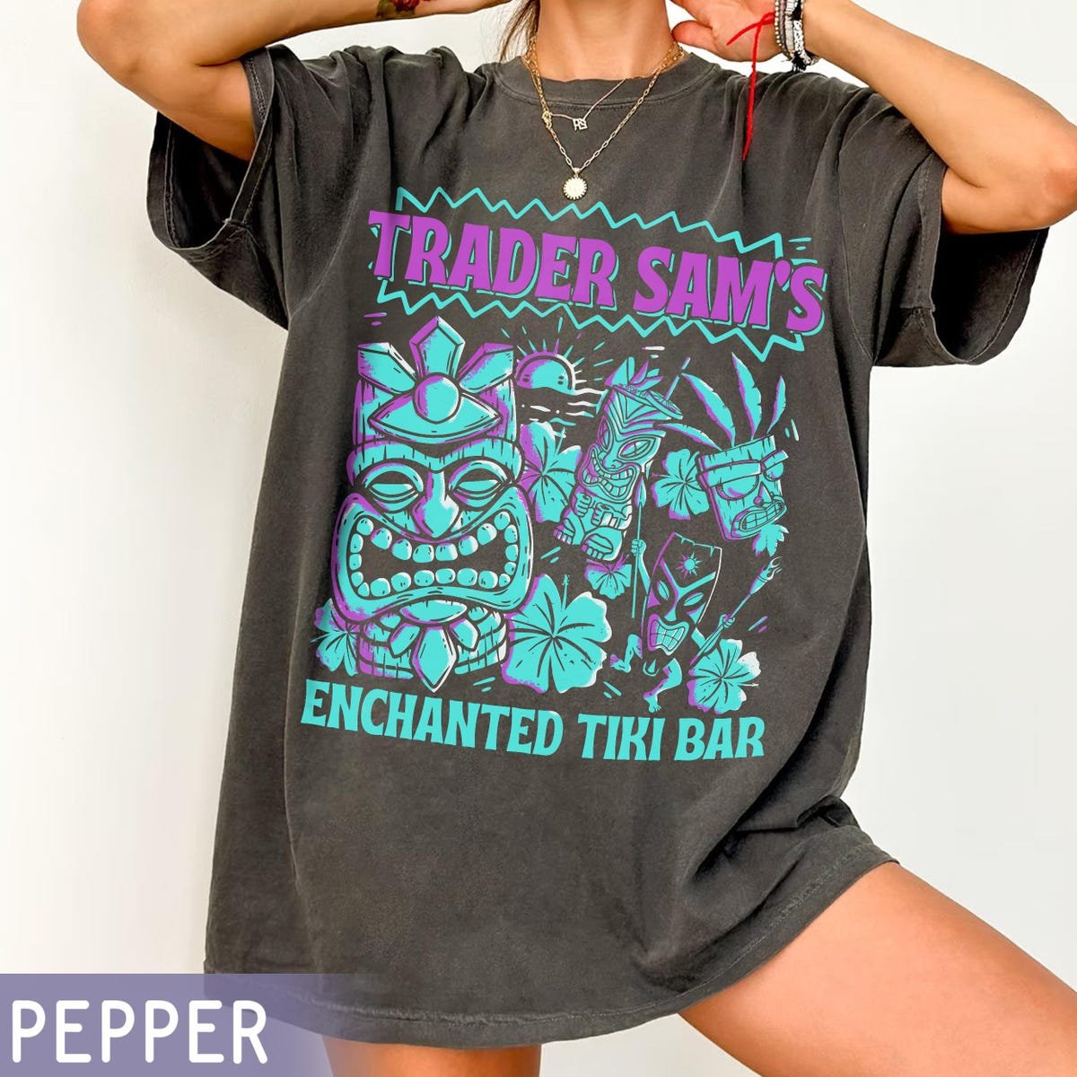 Vintage Tiki Bar Shirt Disney Tee Enchanted Tiki Room Disneyland