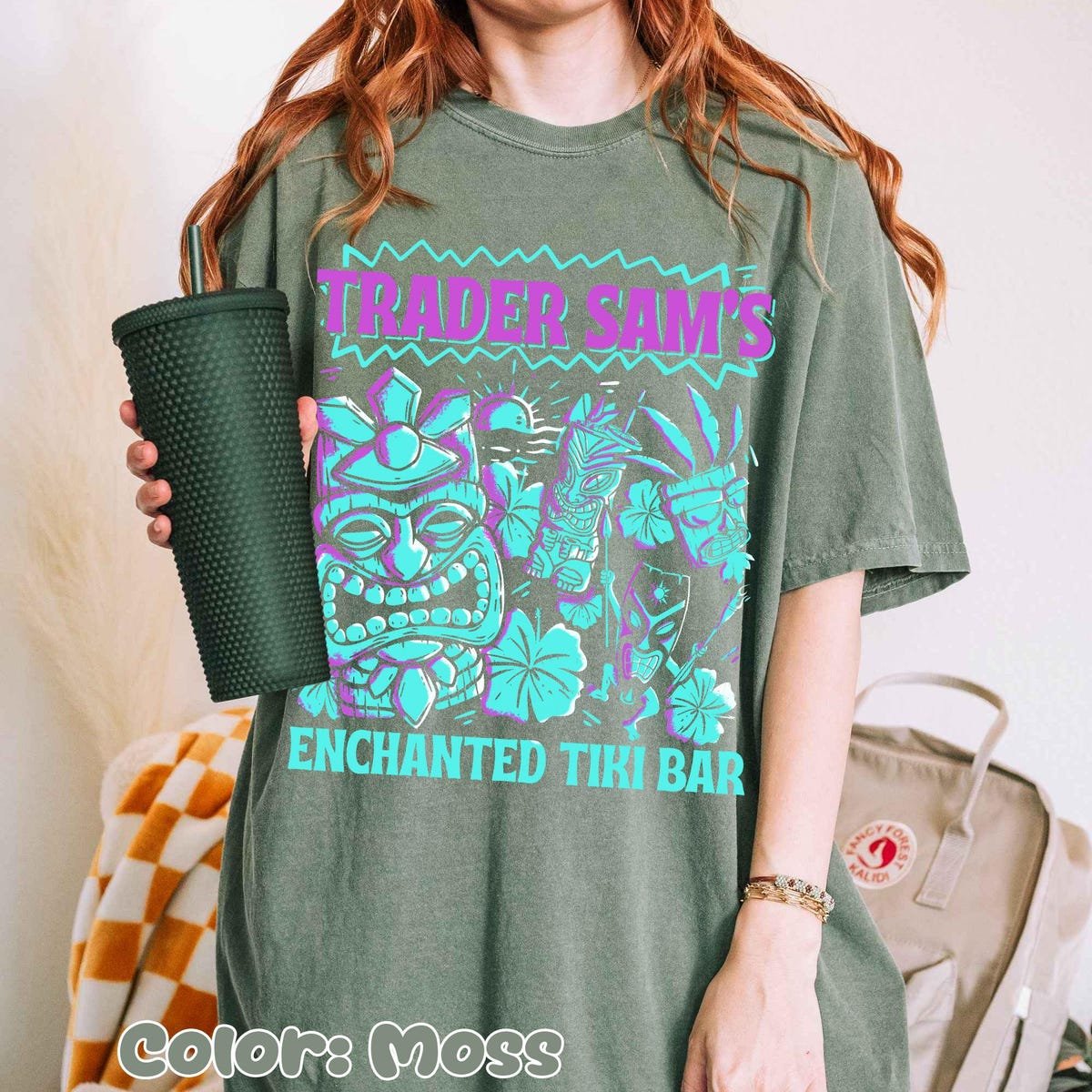 Vintage Tiki Bar Shirt Disney Tee Enchanted Tiki Room Disneyland