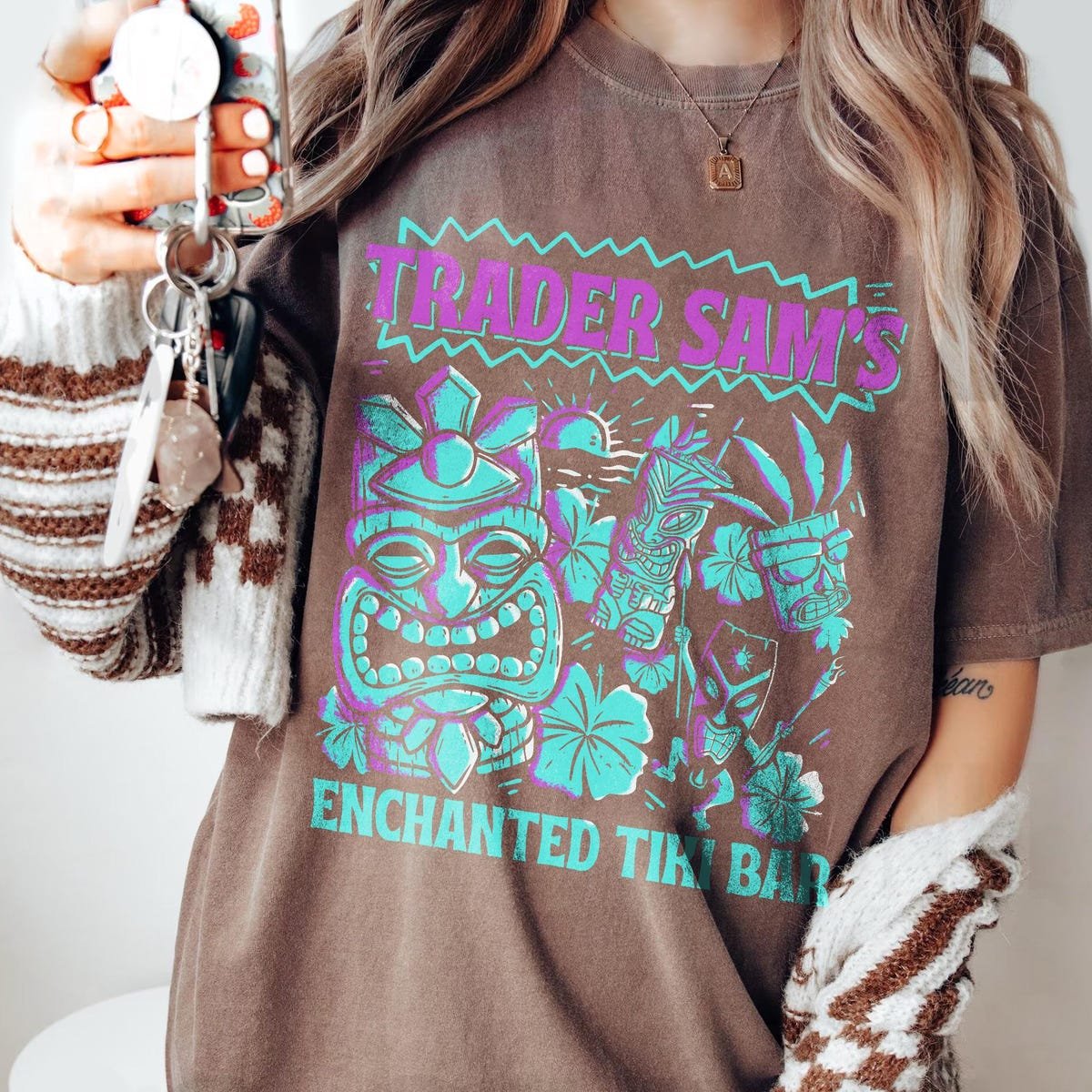 Vintage Tiki Bar Shirt Disney Tee Enchanted Tiki Room Disneyland