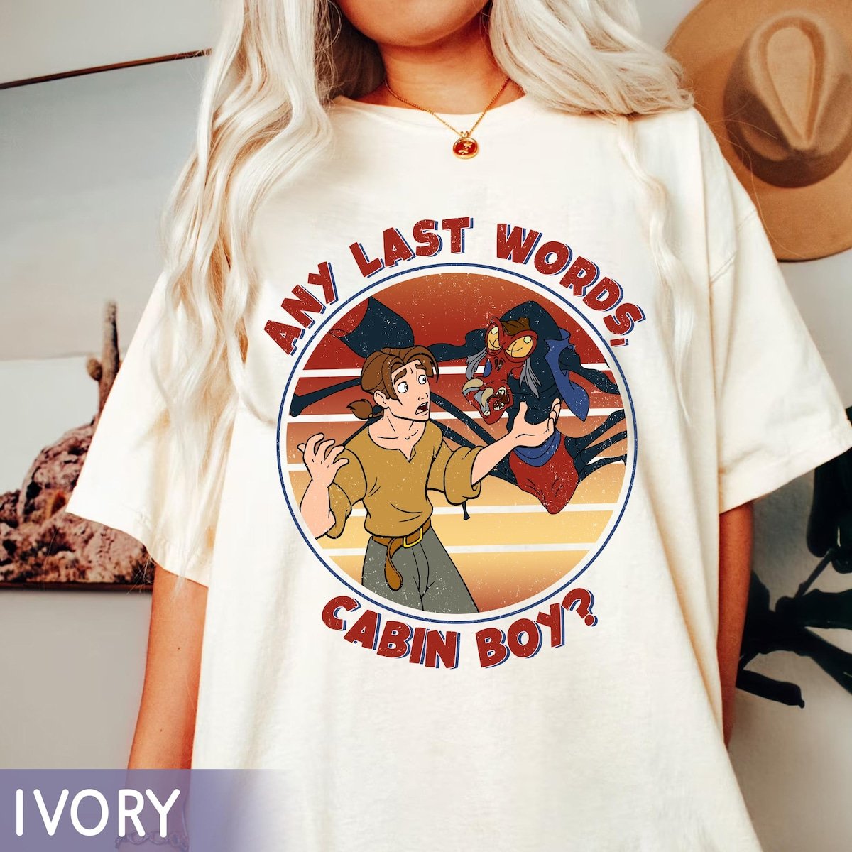 Vintage Treasure Planet Shirt Jim Hawkins Scroop Disneyland Family Tee