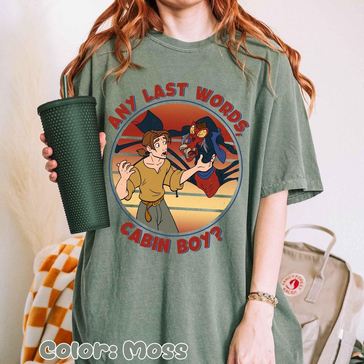 Vintage Treasure Planet Shirt Jim Hawkins Scroop Disneyland Family Tee