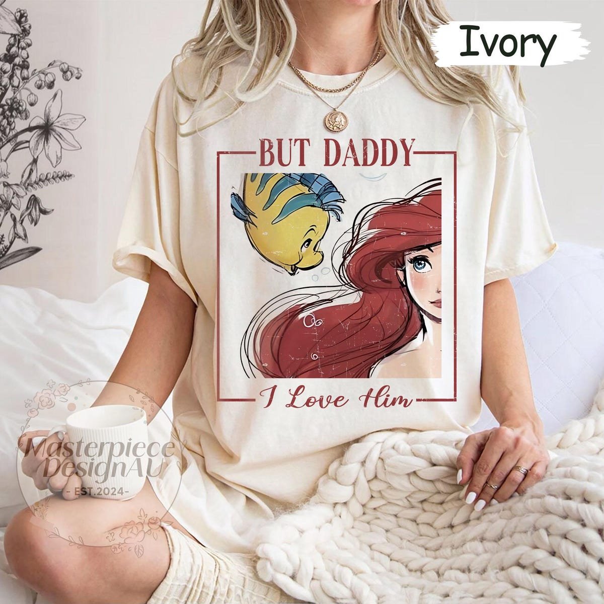Ariel Little Mermaid Shirt Disney Princess 2025