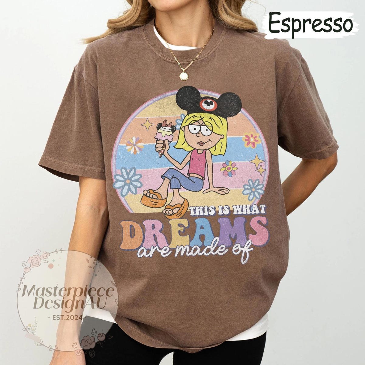 Comfort Colors Lizzie McGuire Disney Shirt Retro Magic Kingdom Tee