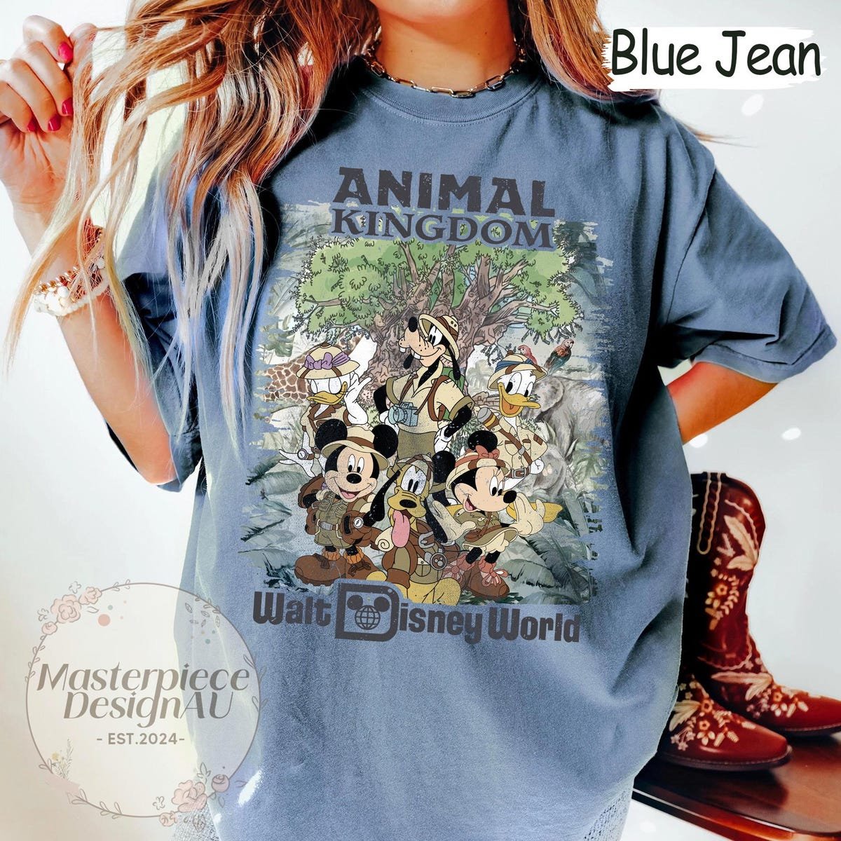 Disney Animal Kingdom Shirt Safari Family Tee