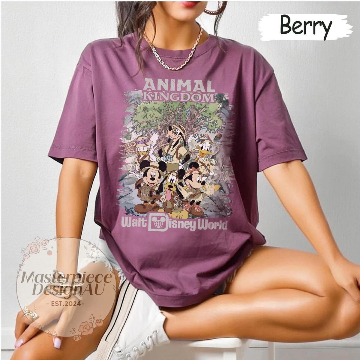 Disney Animal Kingdom Shirt Safari Family Tee
