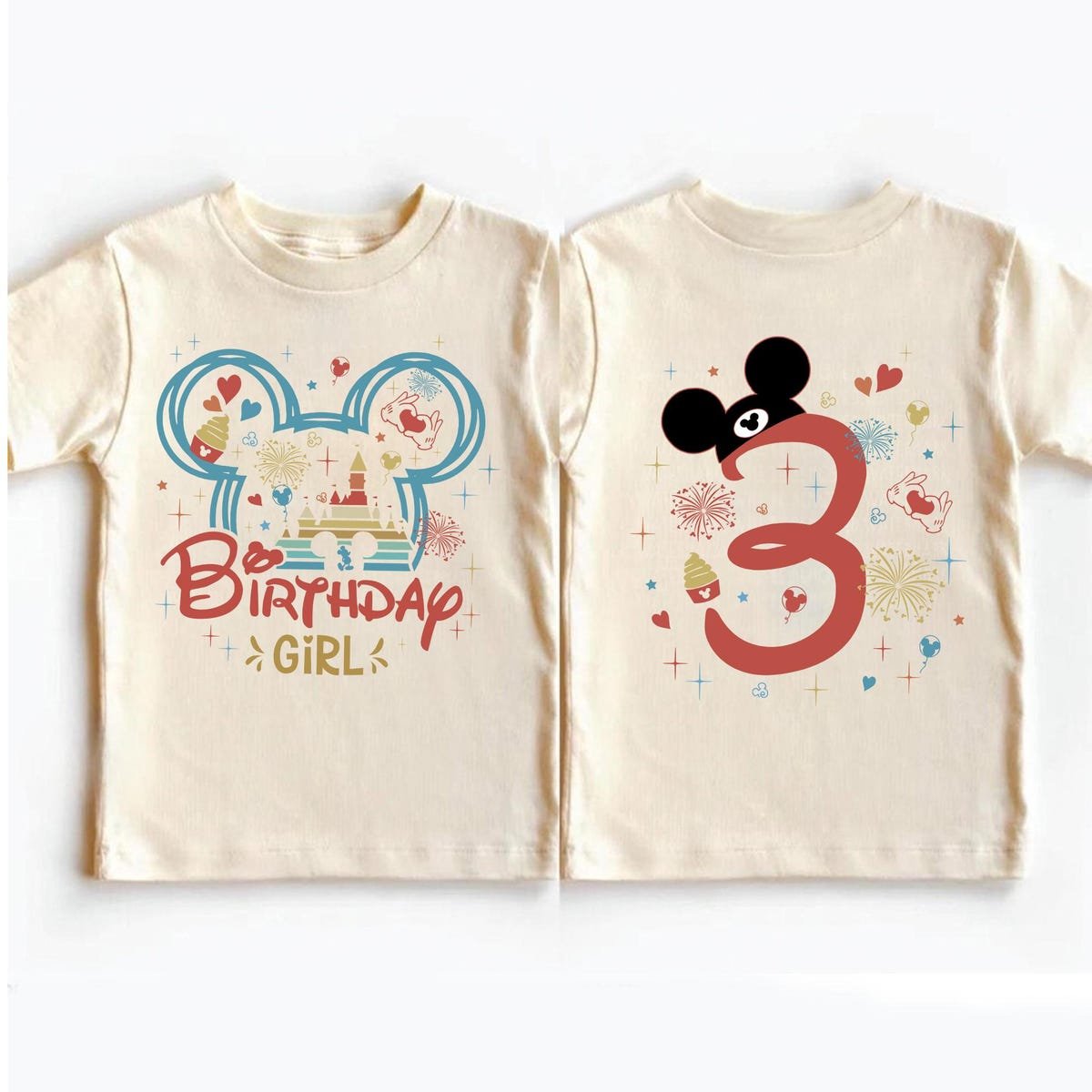 Disney Birthday Girl Shirt Custom Minnie Party Tee Gift
