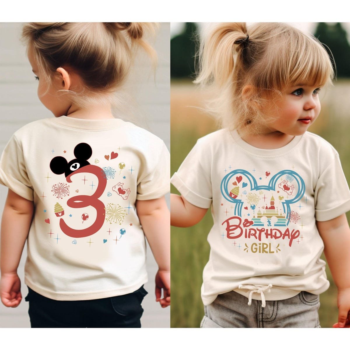 Disney Birthday Girl Shirt Custom Minnie Party Tee Gift