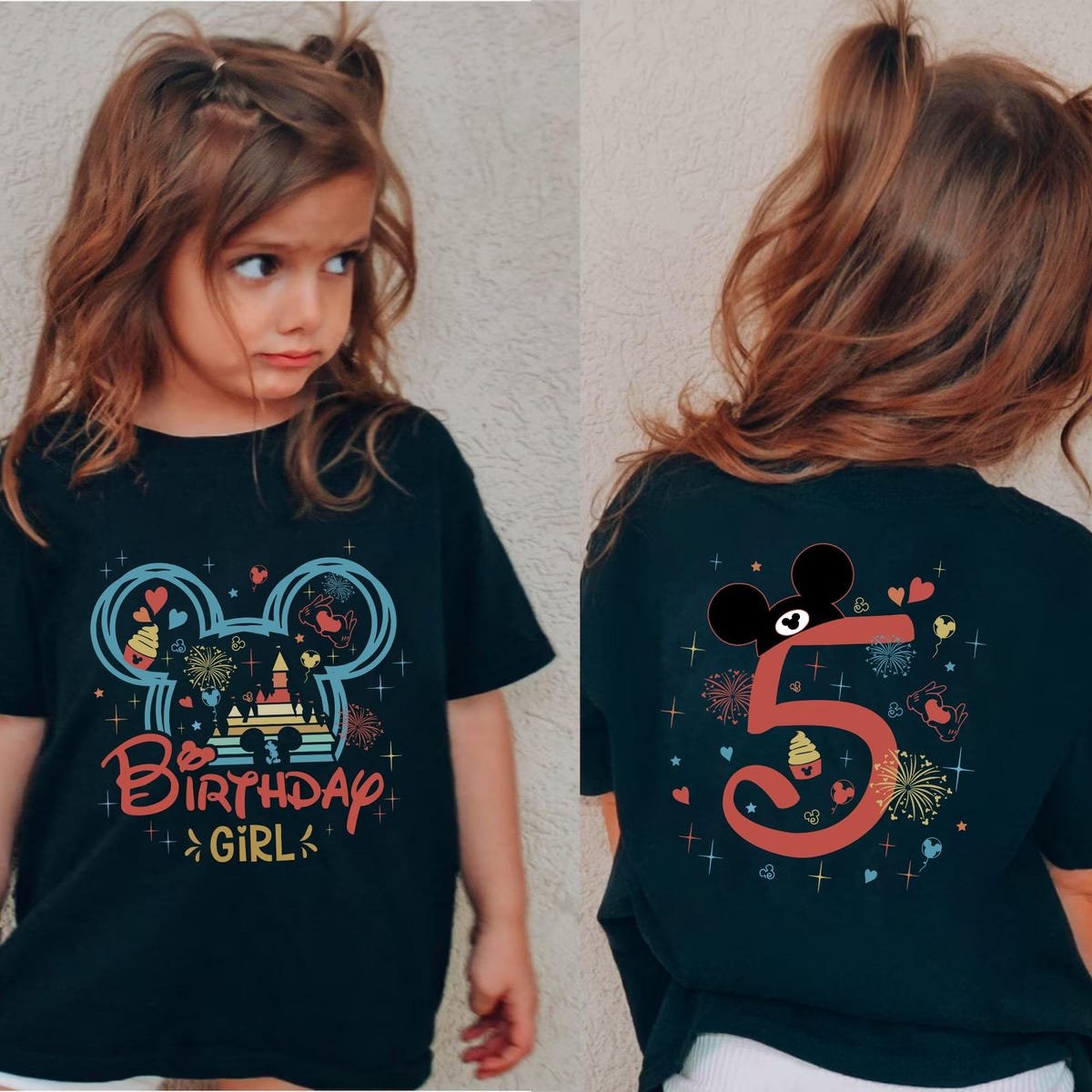 Disney Birthday Girl Shirt Custom Minnie Party Tee Gift