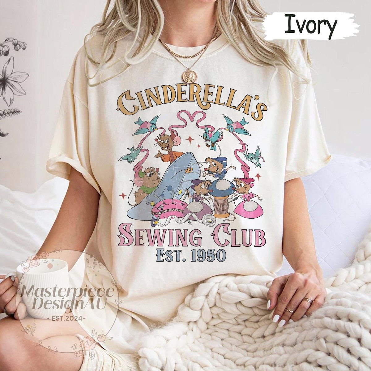 Disney Cinderella Est 1950 Comfort Colors Shirt Cinderella And Co Sewing Club