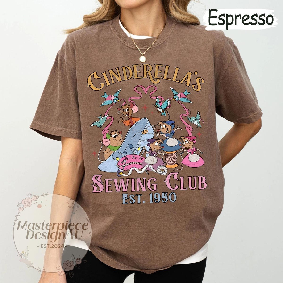 Disney Cinderella Est 1950 Comfort Colors Shirt Cinderella And Co Sewing Club