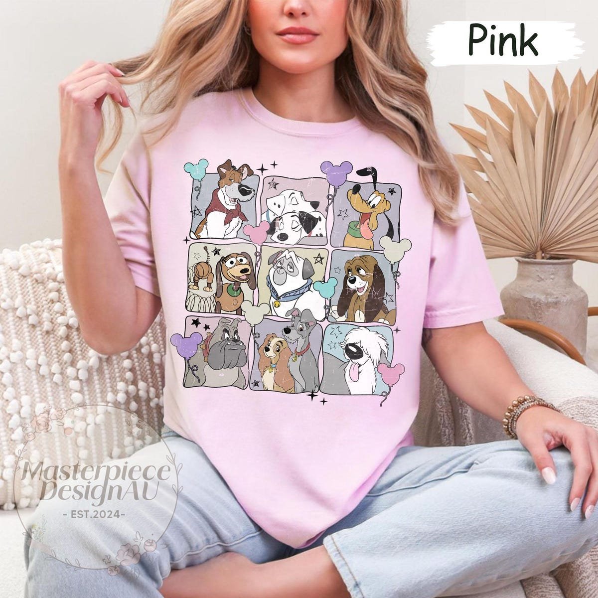 Disney Dogs Shirt for Dog Lovers - Cute Disneyland Family Tee 2025