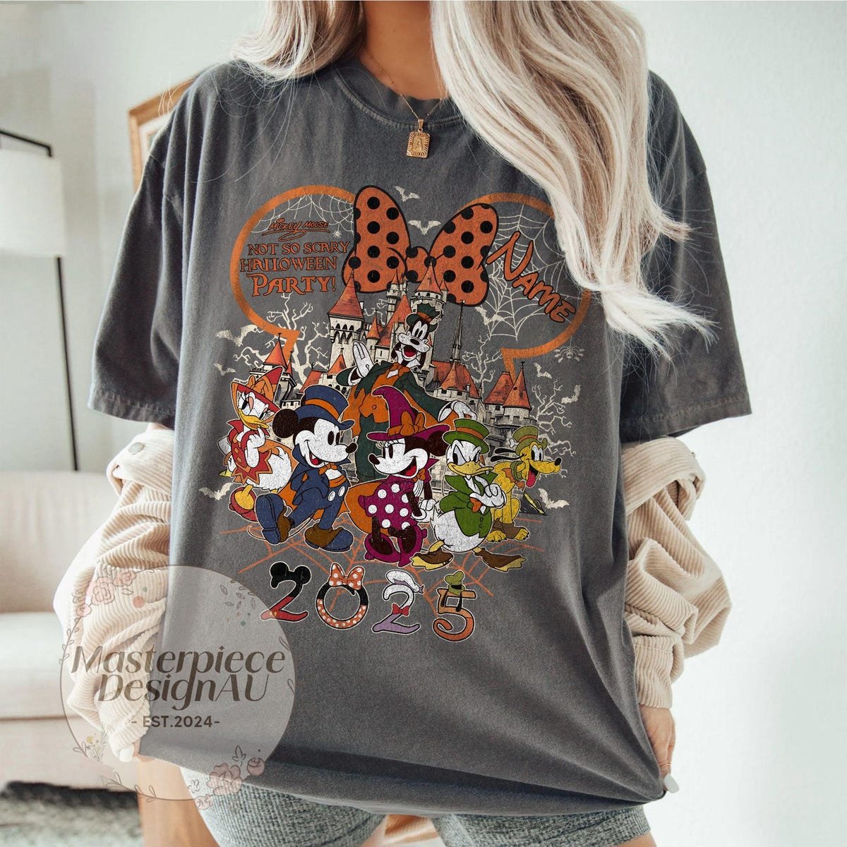 Disney Halloween Shirt Mickey Minnie Family Matching Tee