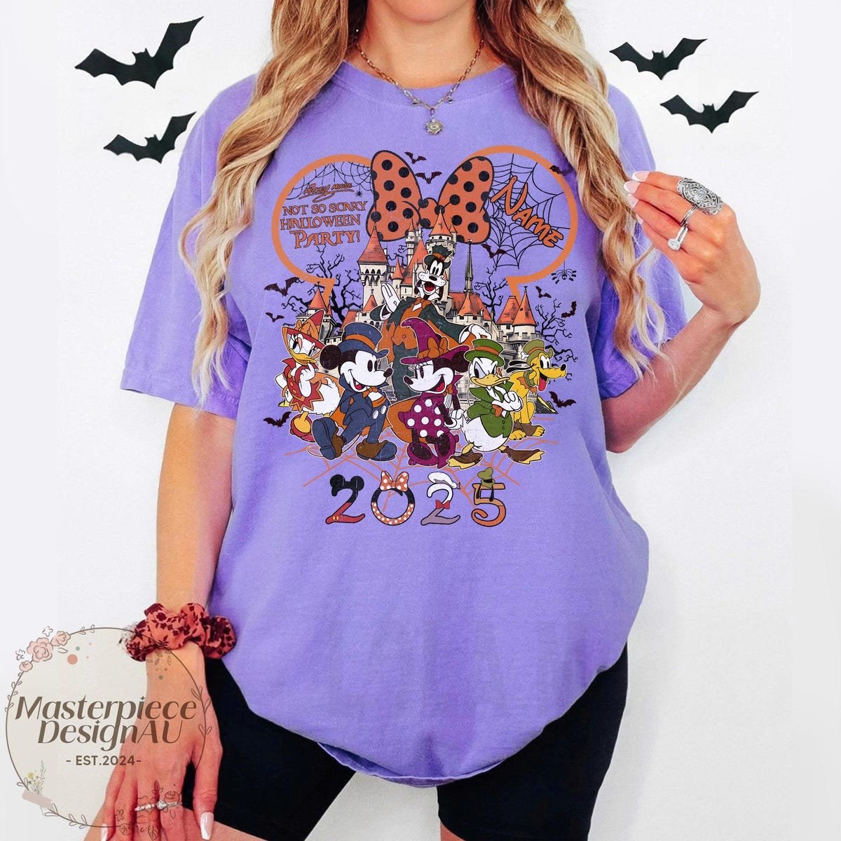 Disney Halloween Shirt Mickey Minnie Family Matching Tee