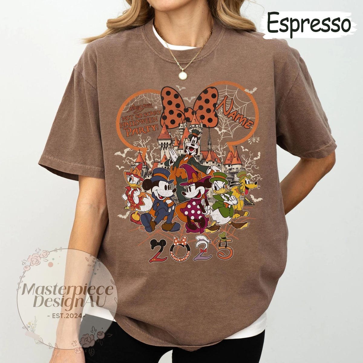 Disney Halloween Shirt Mickey Minnie Family Matching Tee