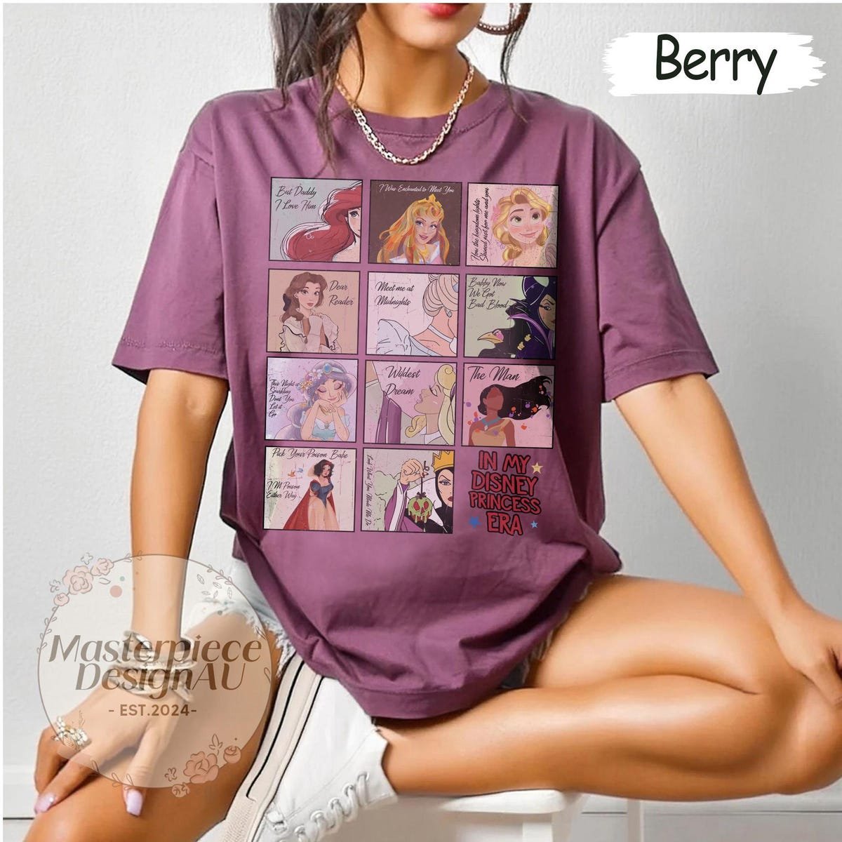 Disney Princess Ariel Shirt Retro Style for Disneyland Trips