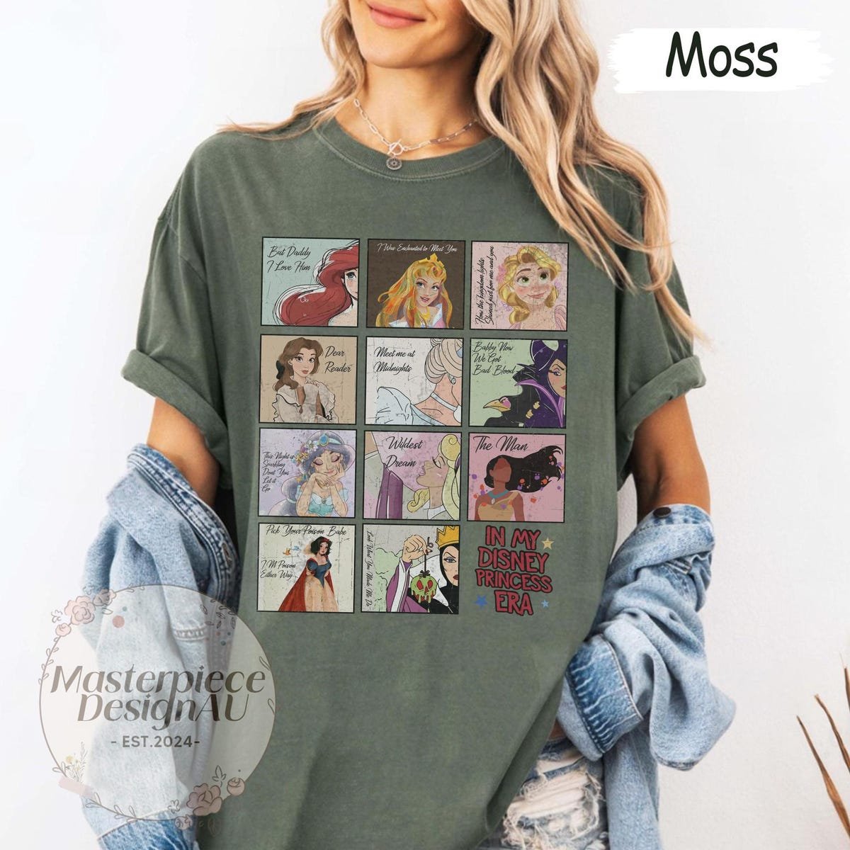 Disney Princess Ariel Shirt Retro Style for Disneyland Trips