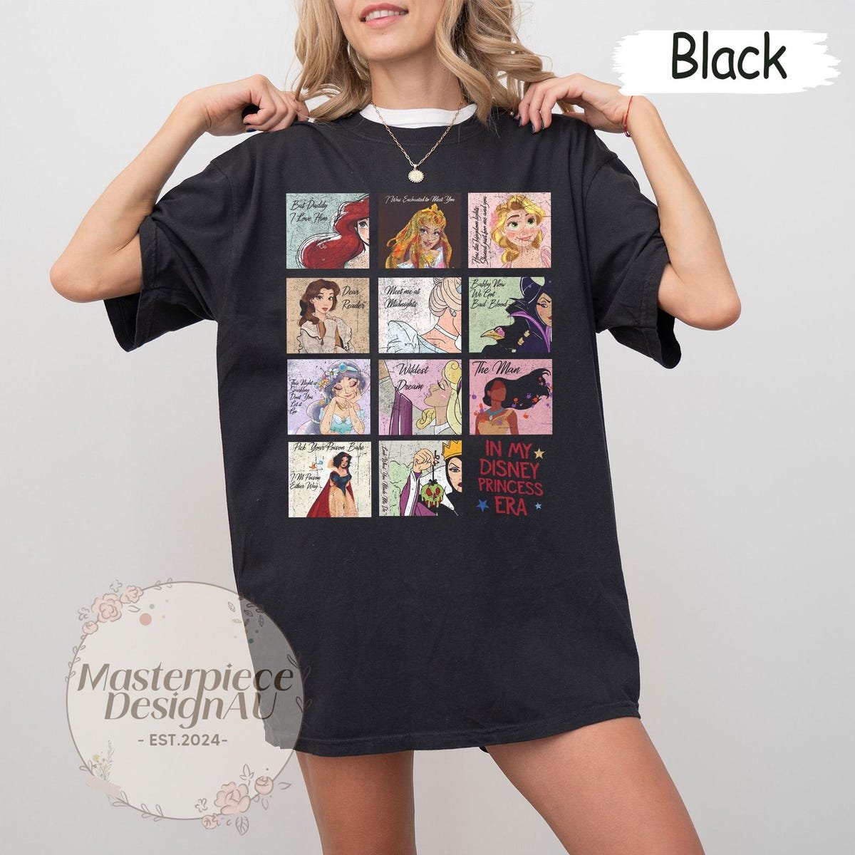 Disney Princess Ariel Shirt Retro Style for Disneyland Trips
