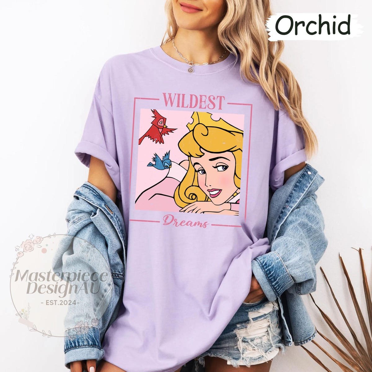 Disney Princess Aurora Shirt Wildest Dreams Design for Family Matching