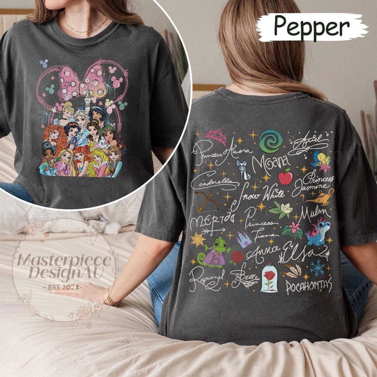 Disney Princess Castle Shirt Magic Kingdom Tee Family Trip 2025