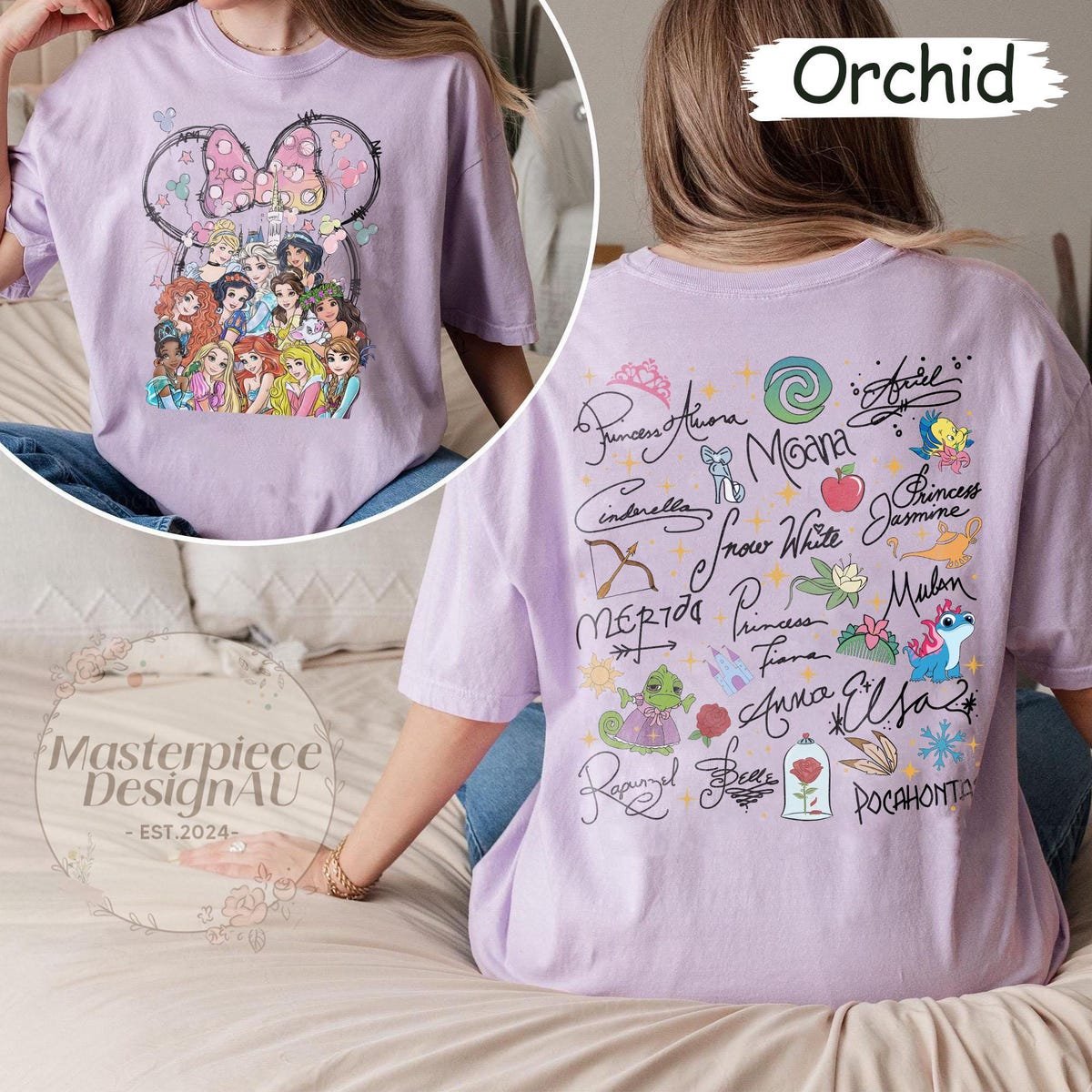 Disney Princess Castle Shirt Magic Kingdom Tee Family Trip 2025