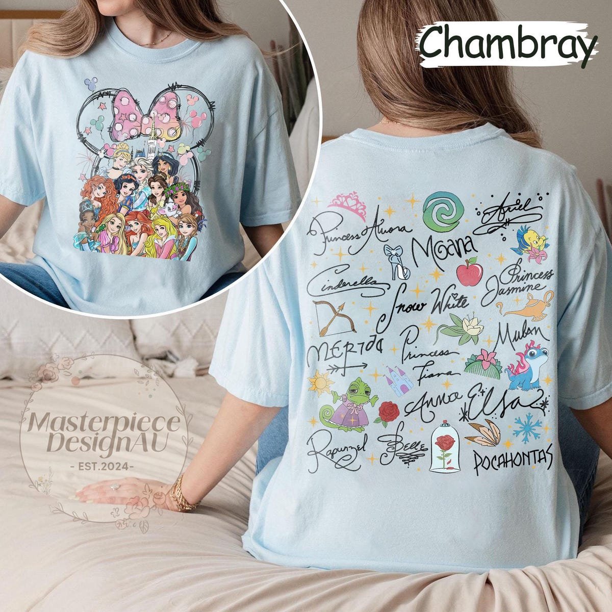 Disney Princess Castle Shirt Magic Kingdom Tee Family Trip 2025