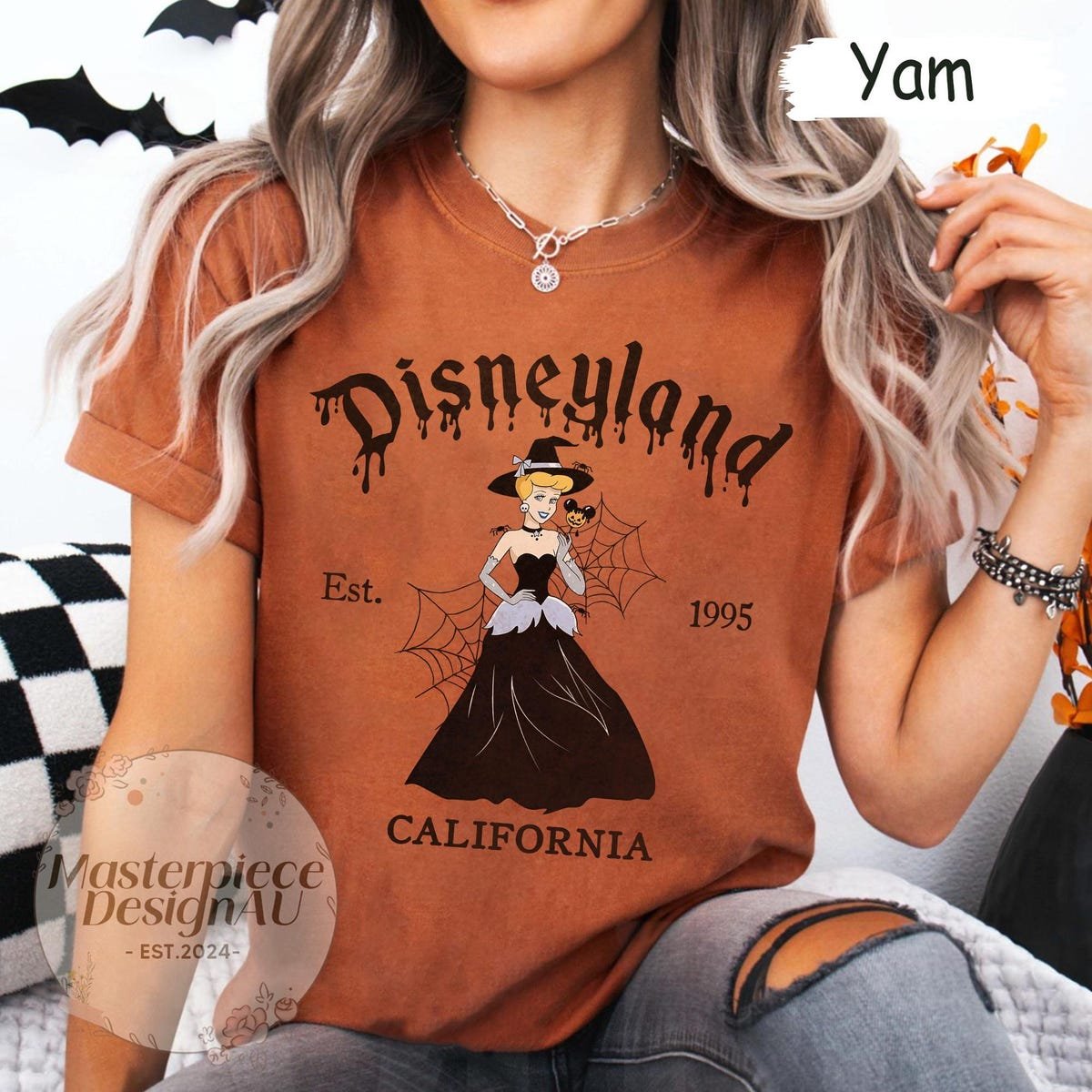 Disney Princess Halloween Shirt Spooky Group Tee for Disneyland Trip