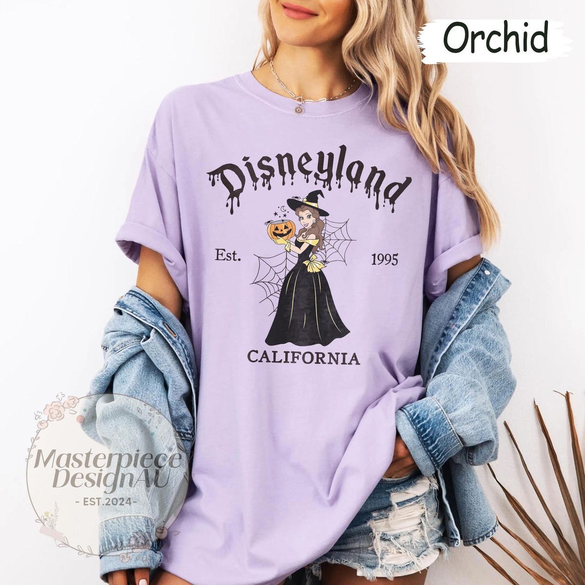 Disney Princess Halloween Shirt Spooky Group Tee for Disneyland Trip