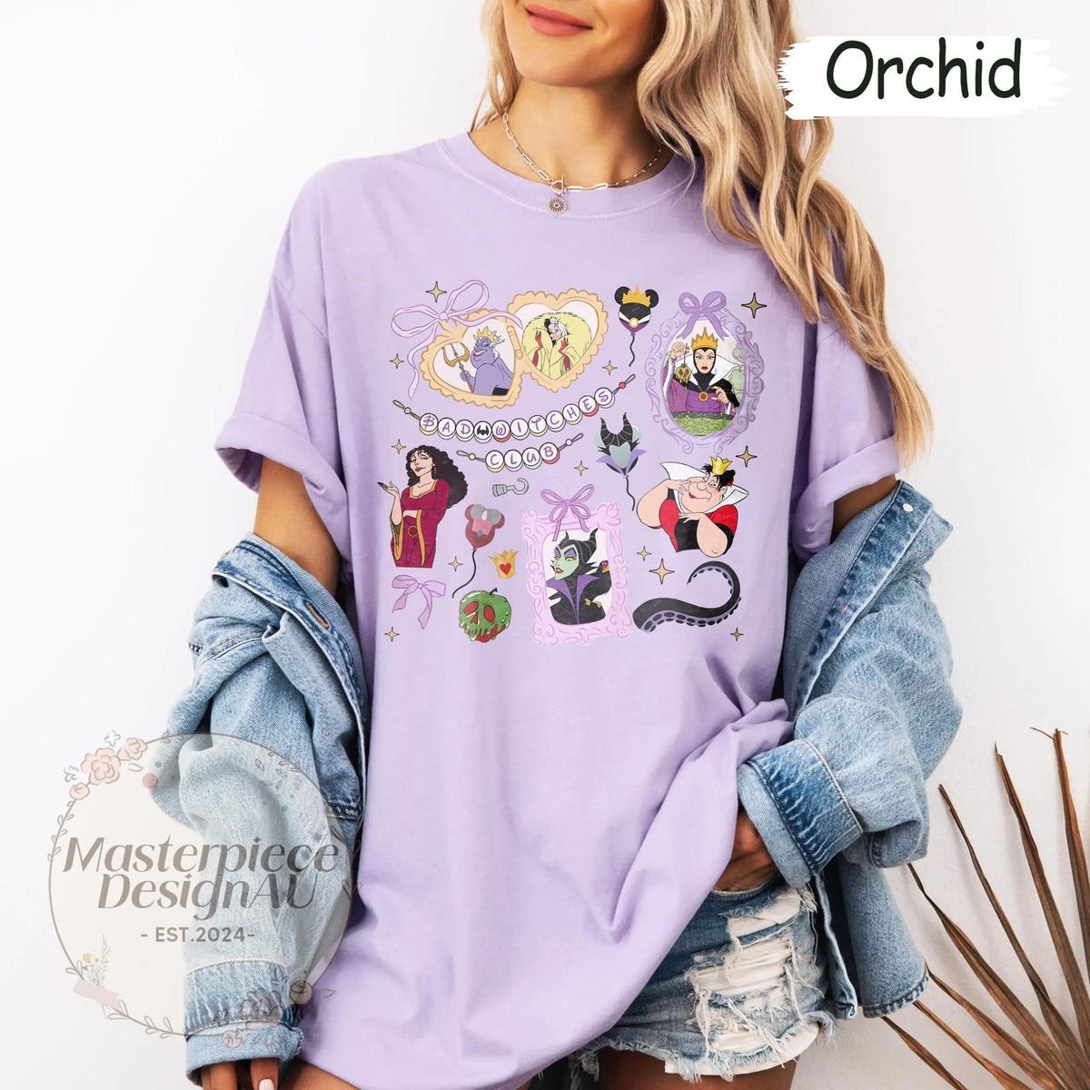 Disney Villains Halloween Shirt Bad Witches Club Tee