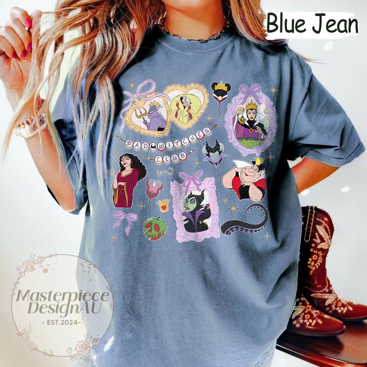 Disney Villains Halloween Shirt Bad Witches Club Tee