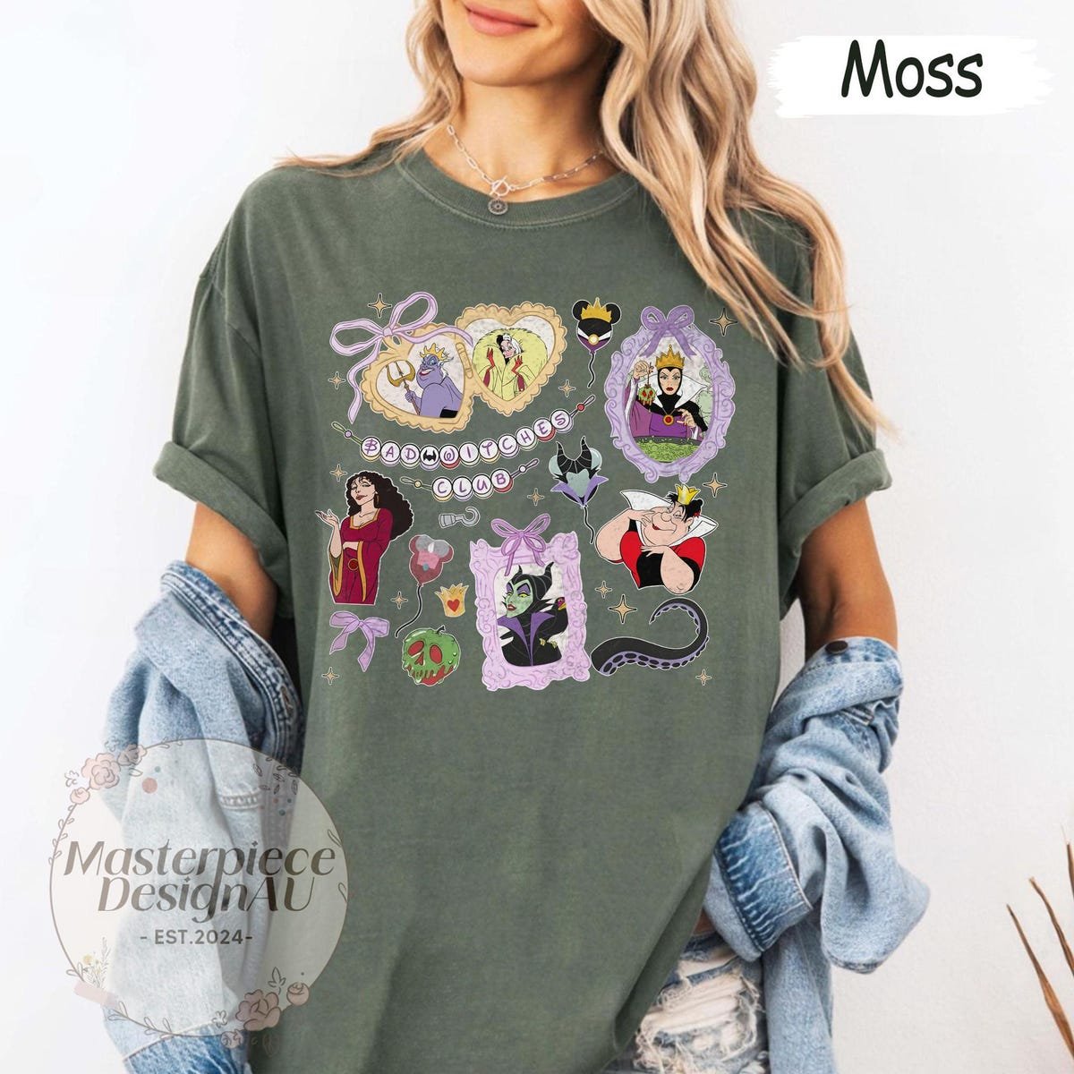 Disney Villains Halloween Shirt Bad Witches Club Tee