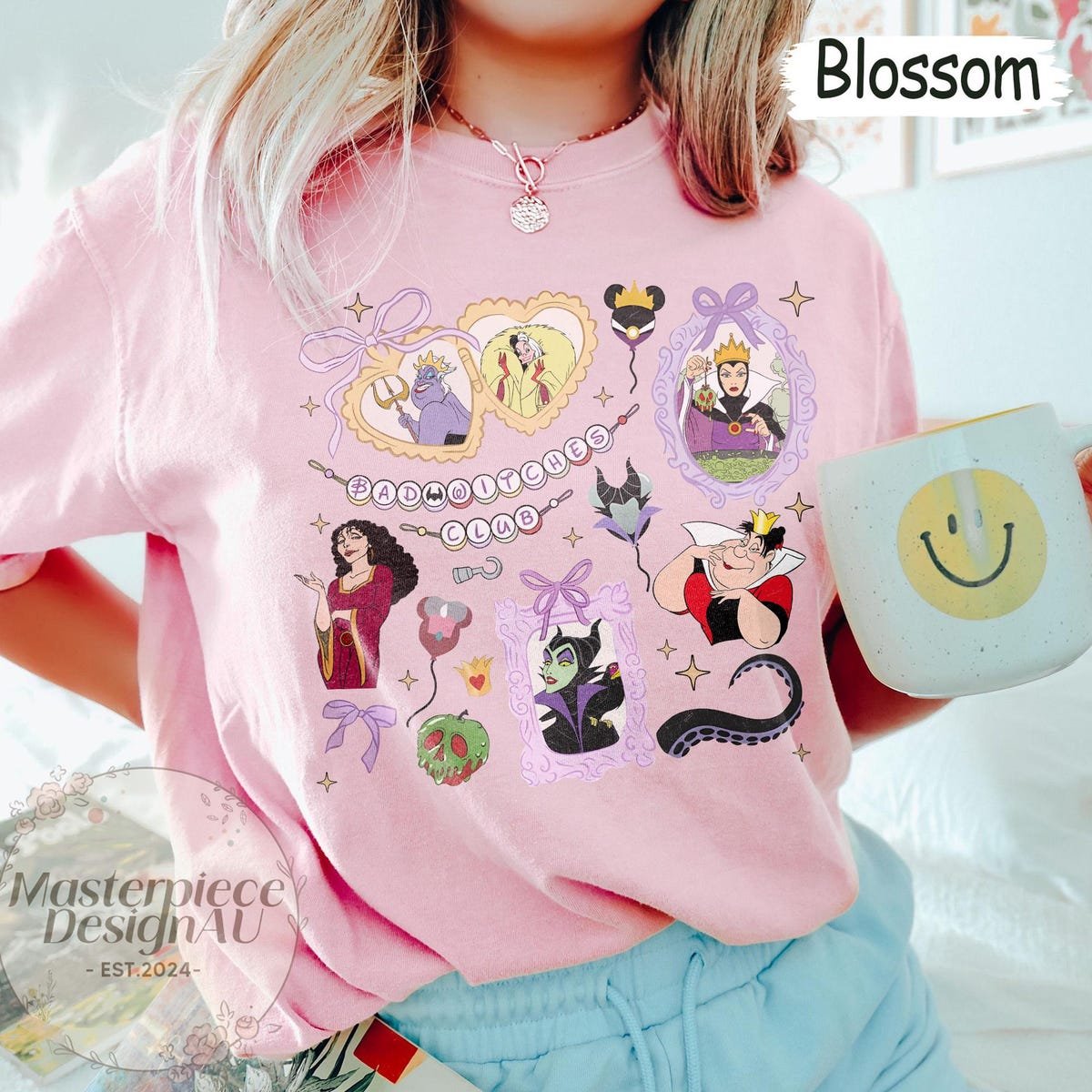 Disney Villains Halloween Shirt Bad Witches Club Tee