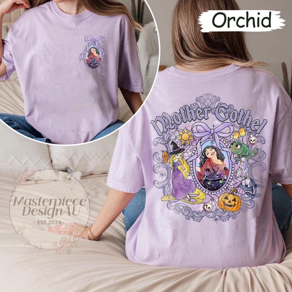 Disney Villains Halloween Shirt Coquette Style for Family Trips