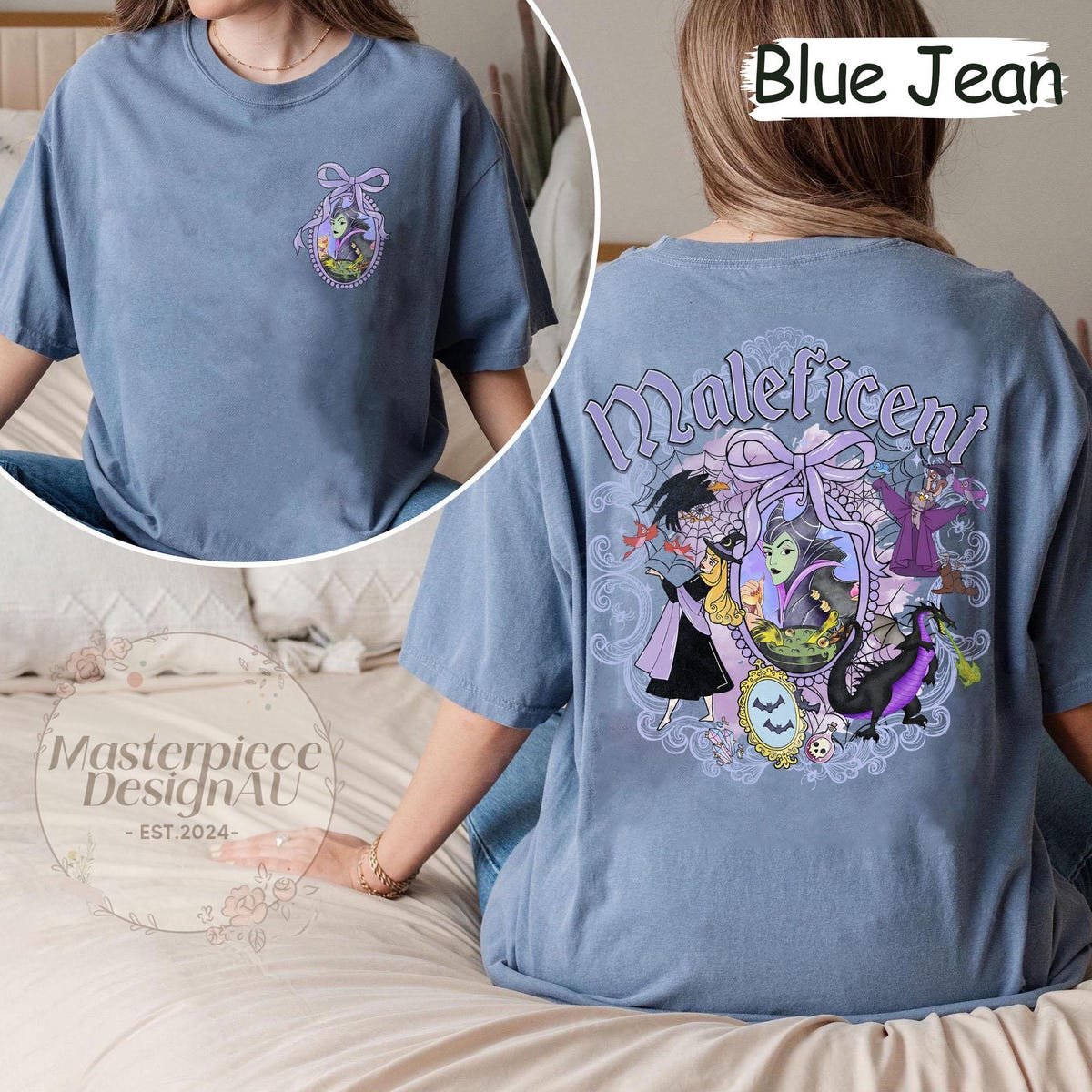 Disney Villains Halloween Shirt Coquette Style for Family Trips