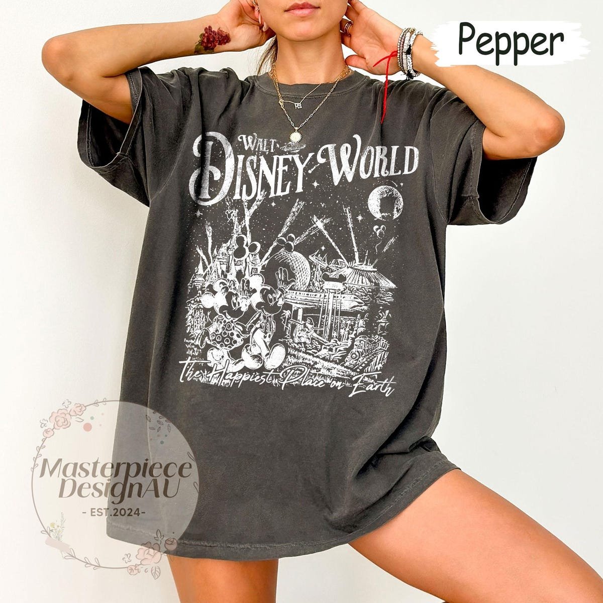 Disney World Comfort Colors Shirt Magic Kingdom Family Trip Tee