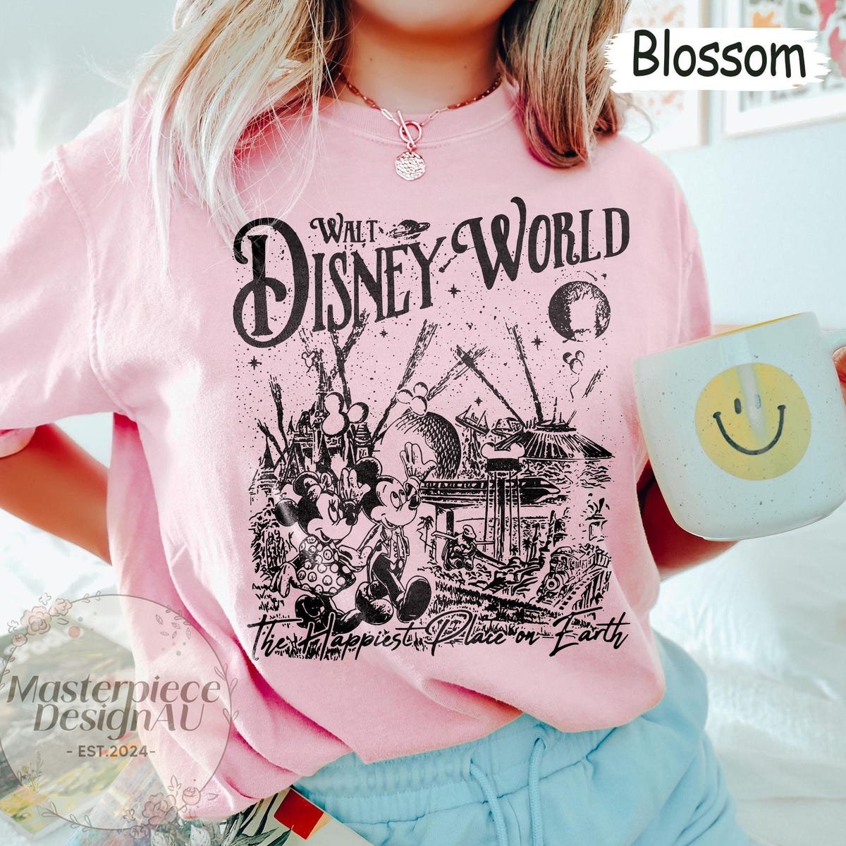 Disney World Comfort Colors Shirt Magic Kingdom Family Trip Tee