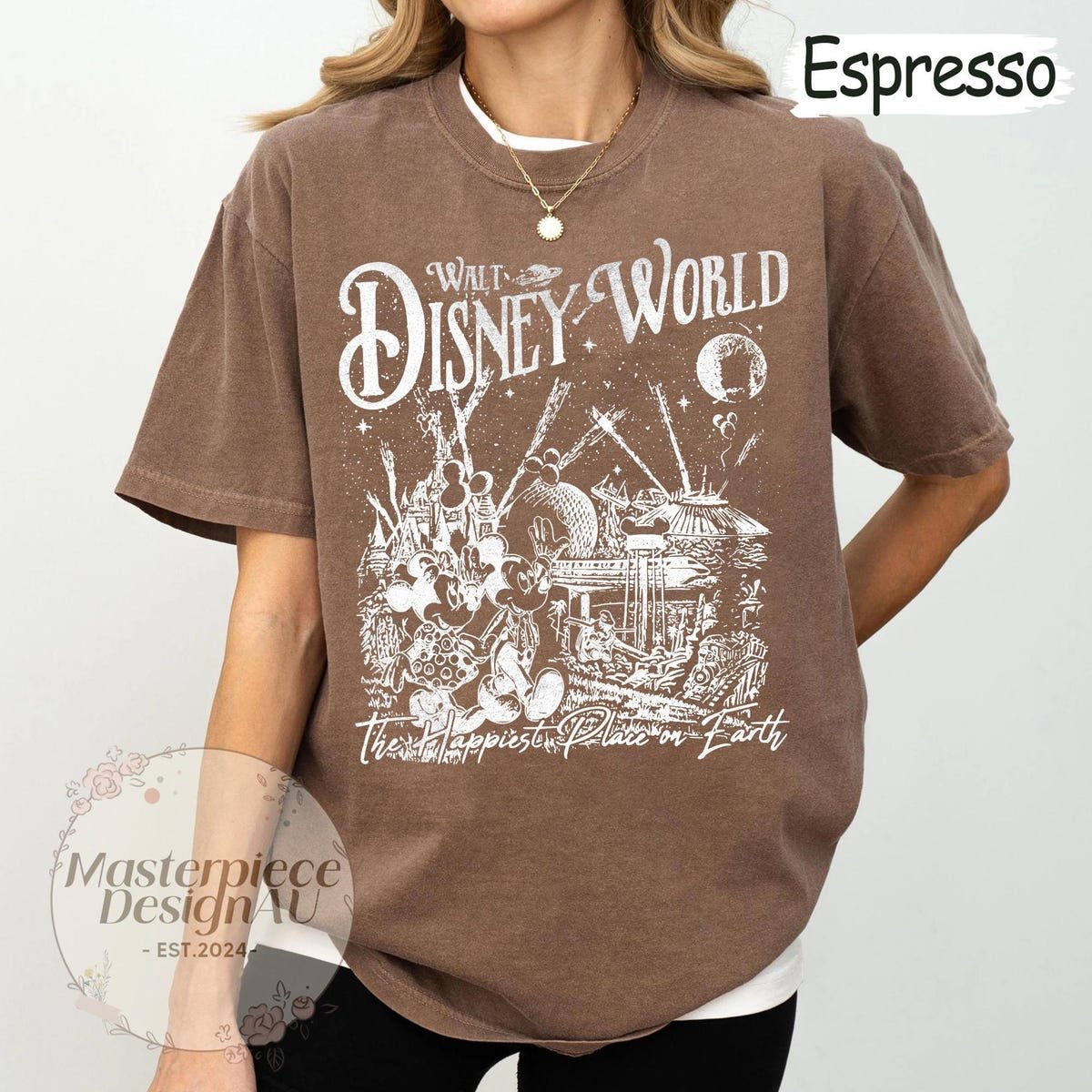 Disney World Comfort Colors Shirt Magic Kingdom Family Trip Tee