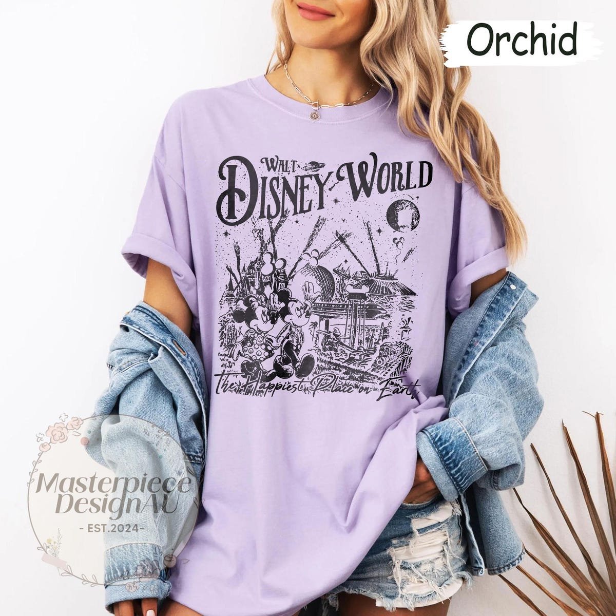 Disney World Comfort Colors Shirt Magic Kingdom Family Trip Tee