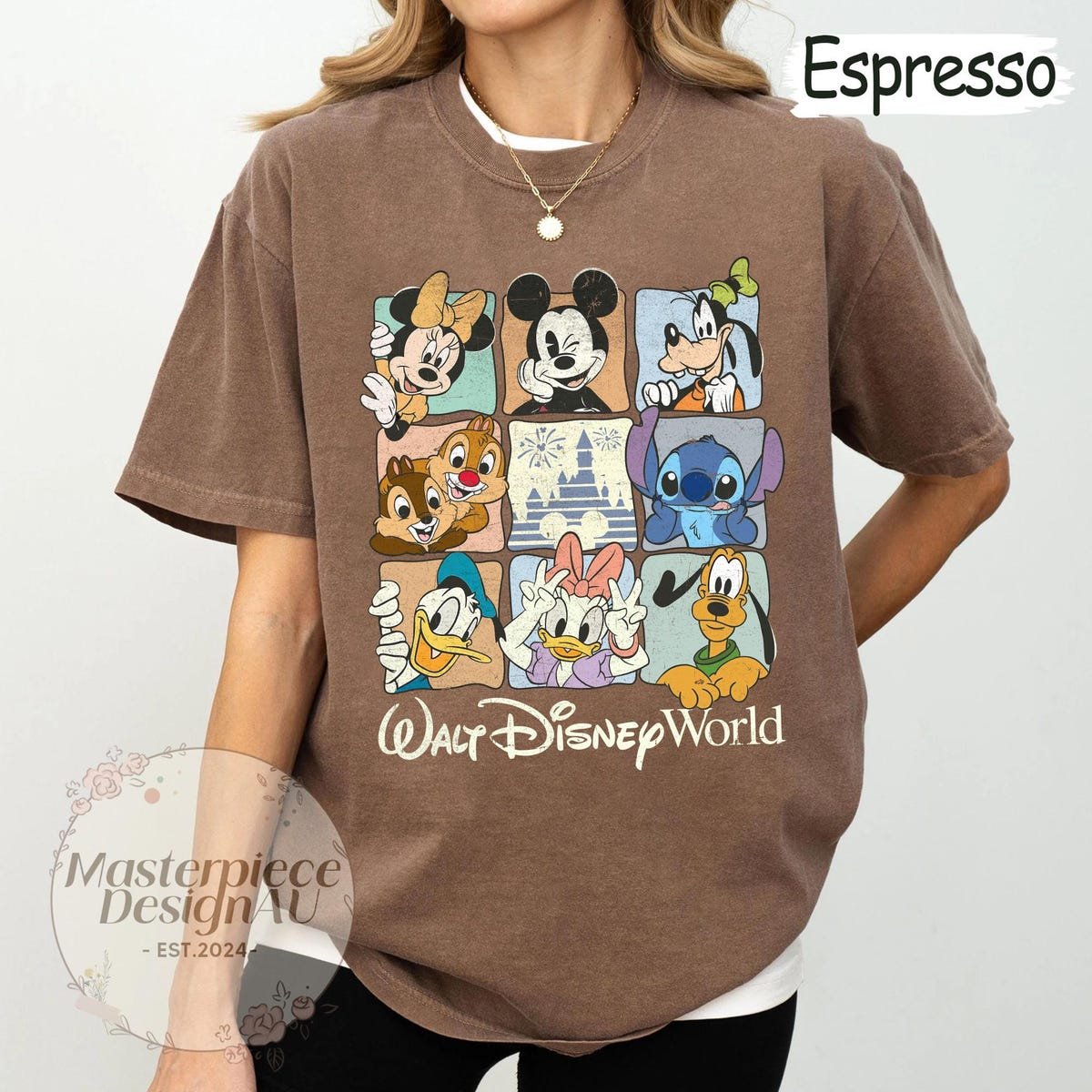 Disneyworld Retro Shirt Mickey Friends Vintage Tee Disney 2025 Trip Outfit