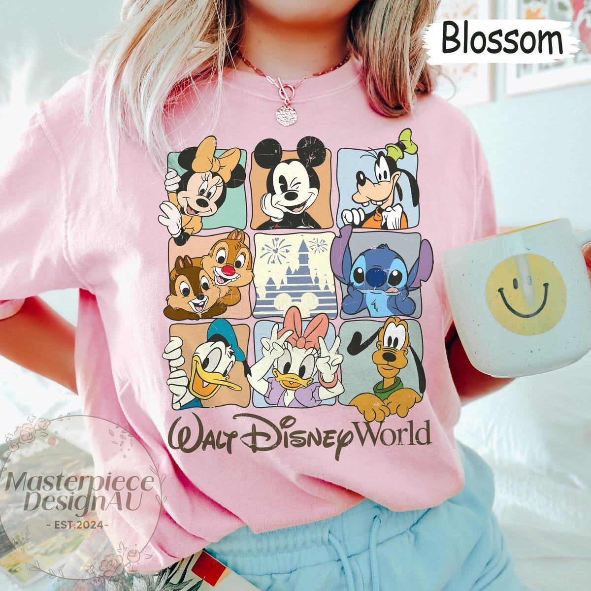 Disneyworld Retro Shirt Mickey Friends Vintage Tee Disney 2025 Trip Outfit