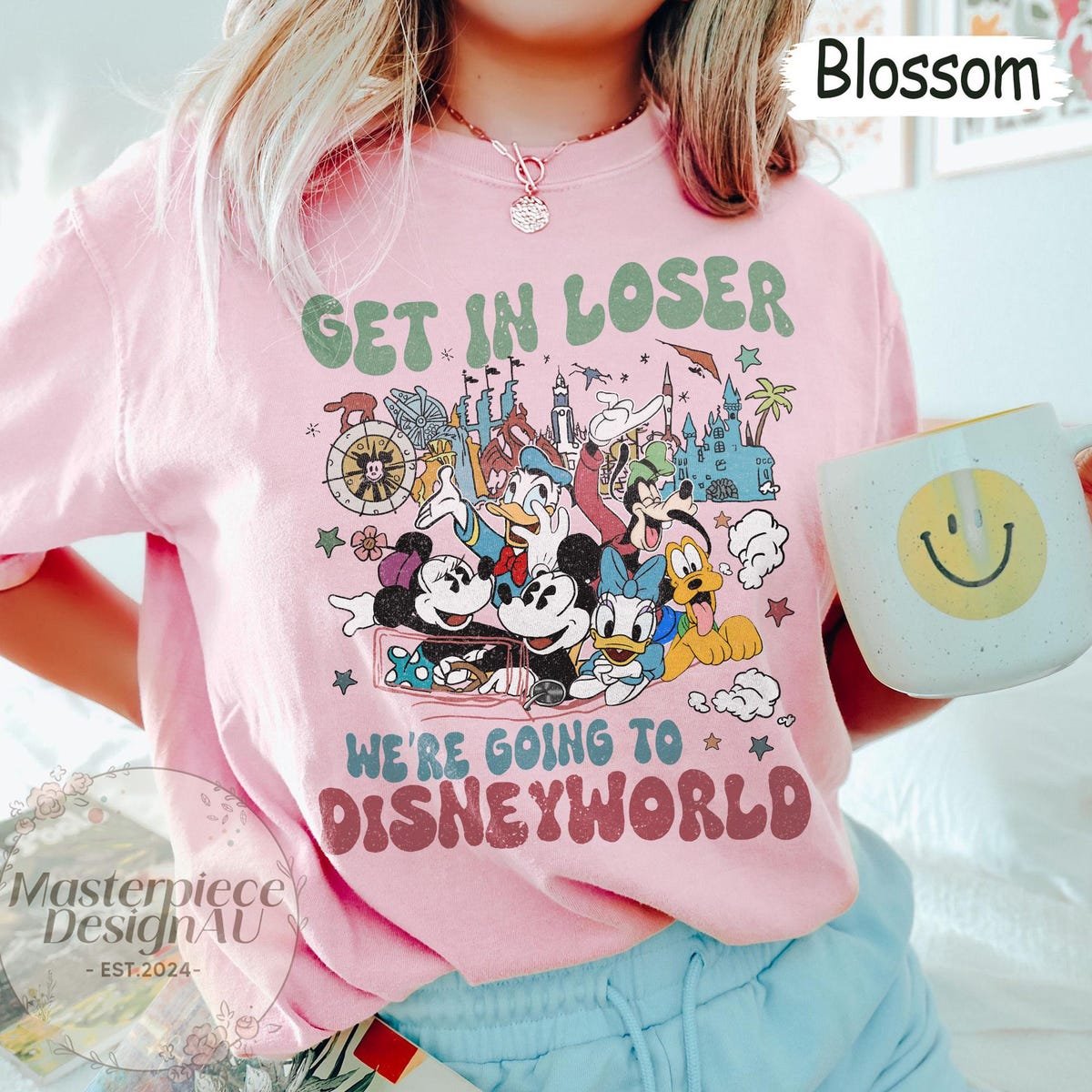 Get In Loser We're Going to Disney Shirt Disney Trip Family Vacation 2025 Tee