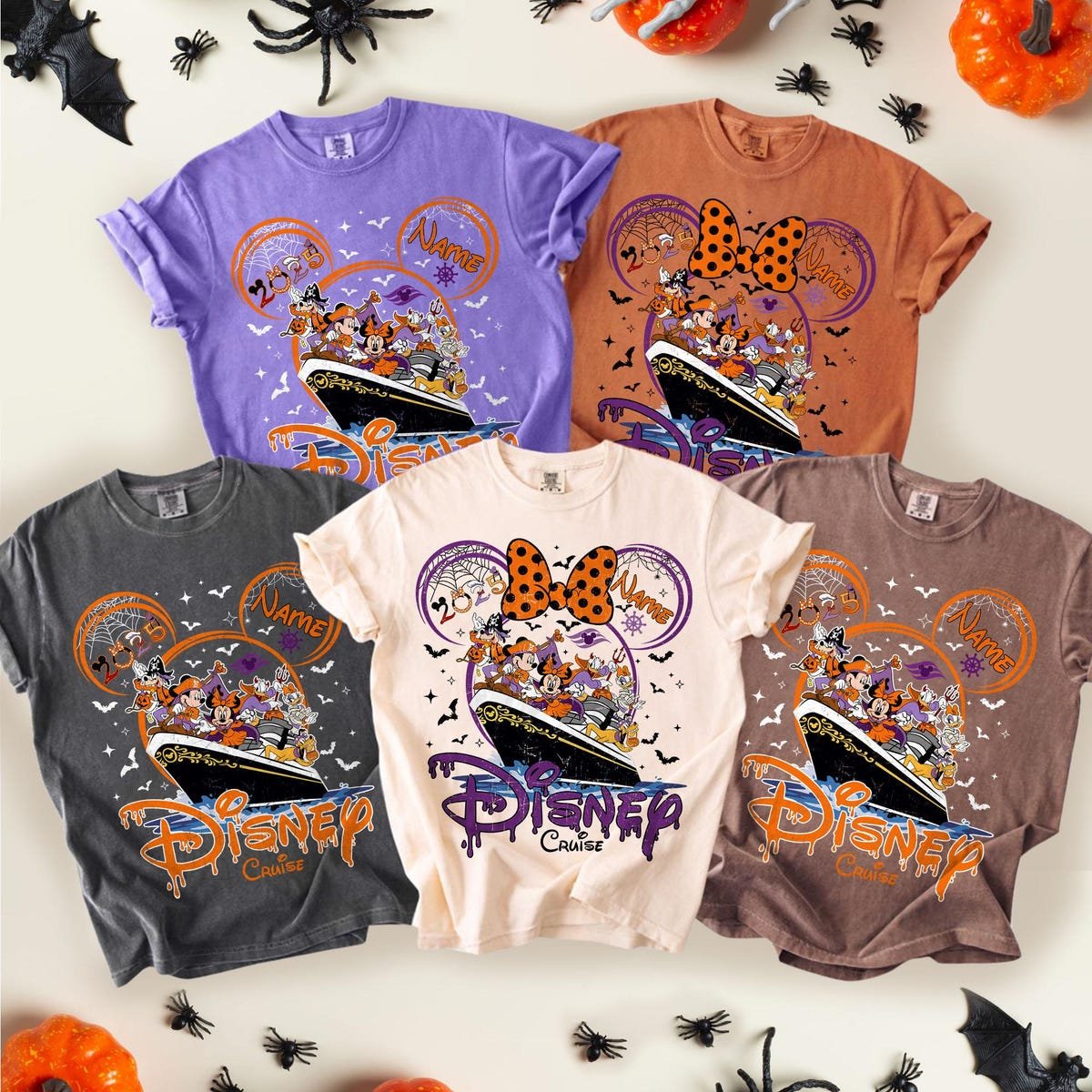 Halloween Disney Cruise Shirt Family Matching Tee 2025