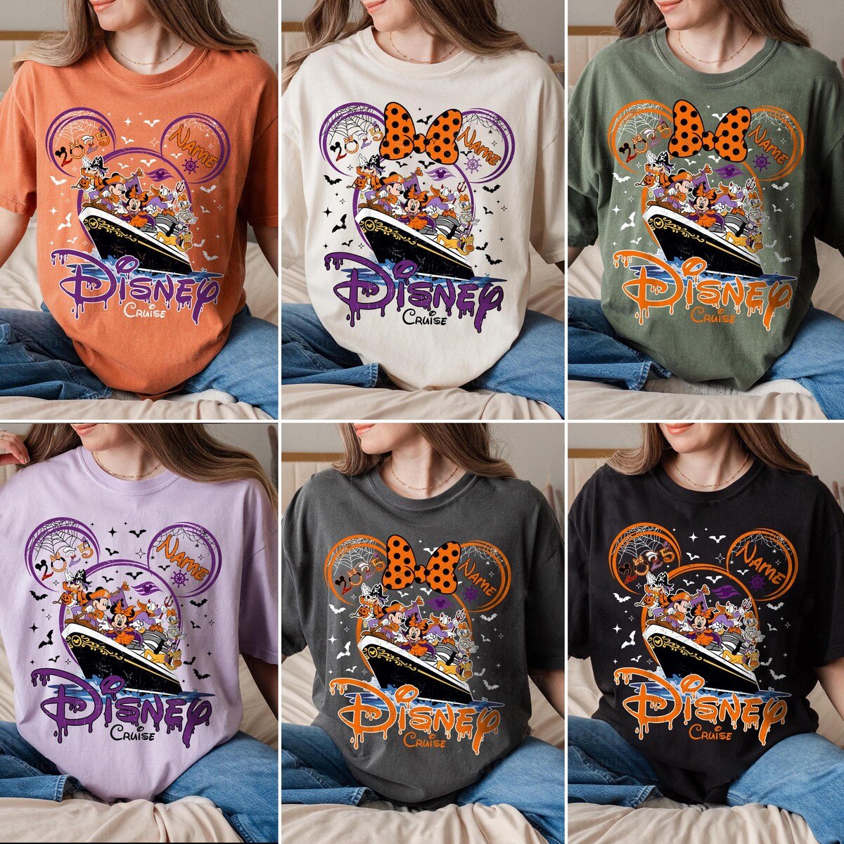Halloween Disney Cruise Shirt Family Matching Tee 2025