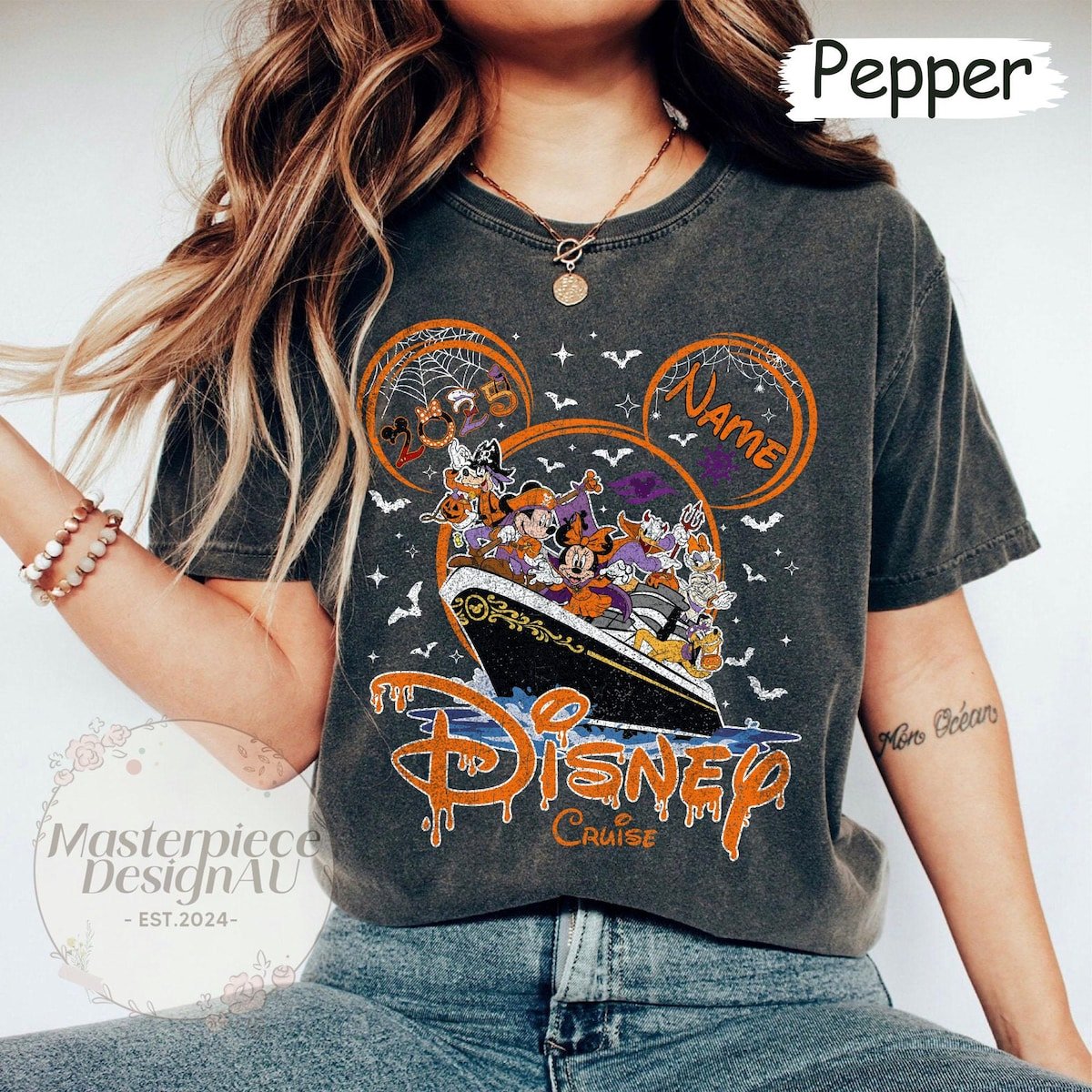 Halloween Disney Cruise Shirt Family Matching Tee 2025