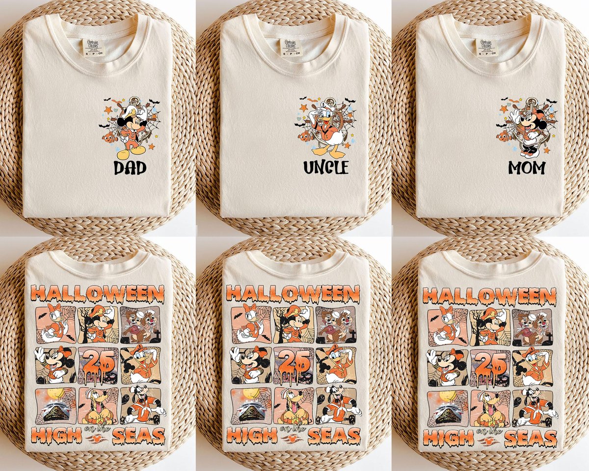 Halloween Disney Cruise Shirt Mickey Family Matching 2025