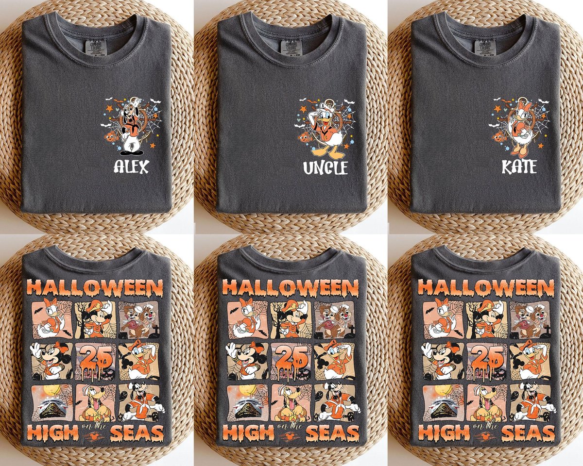Halloween Disney Cruise Shirt Mickey Family Matching 2025