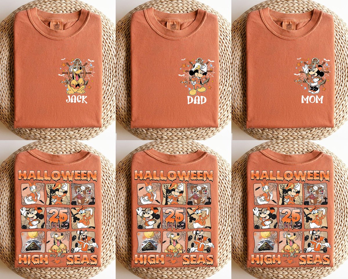 Halloween Disney Cruise Shirt Mickey Family Matching 2025