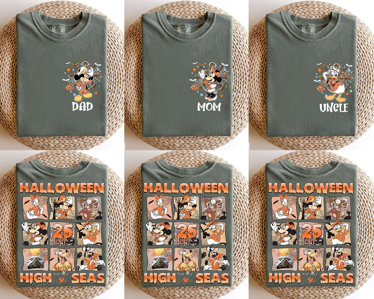 Halloween Disney Cruise Shirt Mickey Family Matching 2025