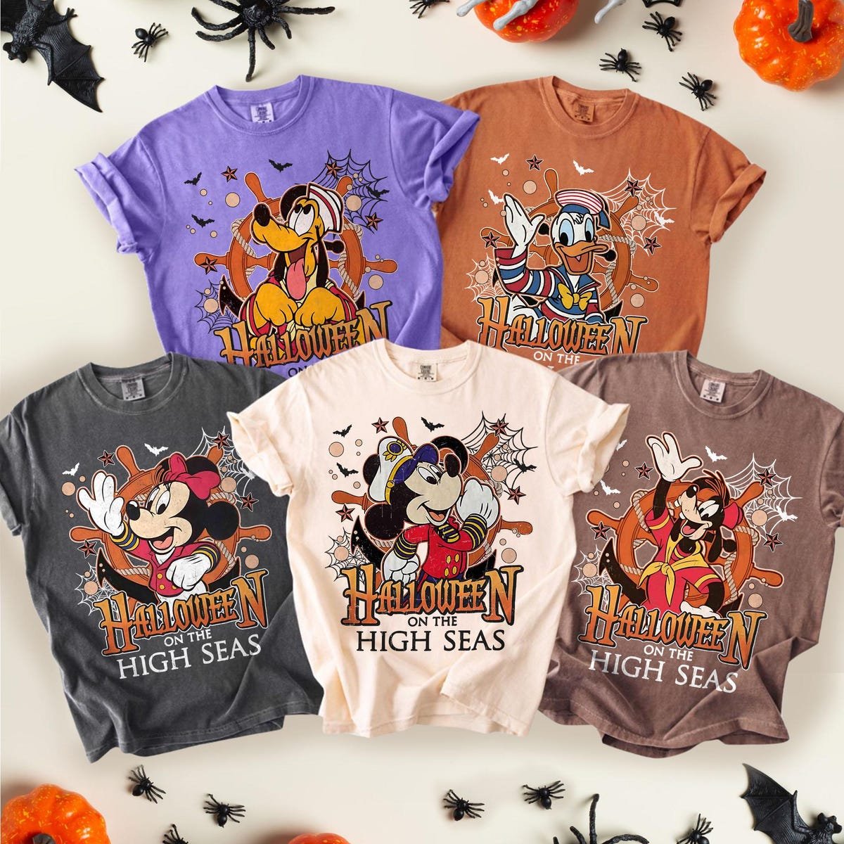 Halloween Disney Cruise Shirt Mickey and Friends Spooky Family Tee 2025
